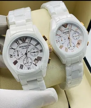 Emporio Armani Ceramica Quality Luxury Wristwatch
