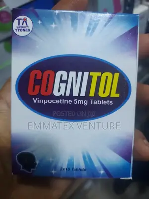 Cognitol 5mg Tablets - (Vinpocetine)
