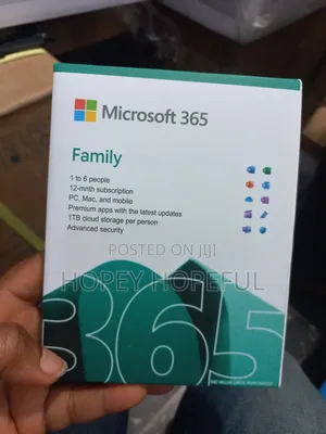 Ms Office 365 Family 6users