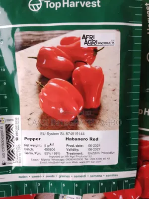 5g Habanero Red Pepper - Top Harvest Product