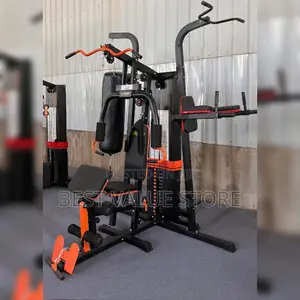 Nashua 3 Station Gym With Punching Bag and Back Cover