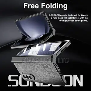 Samsung Galaxy Z Fold 5 Case With Built-in Screen Protector.