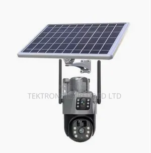4g Solar Powered Dual Lens Security Outdoor Camera