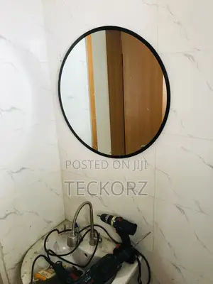 2ft by 2ft Round Bathroom Vanity Mirror