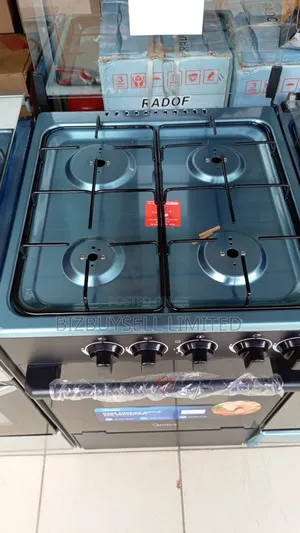 4 Burners Midea All Gaas Standing Cooker
