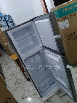Hisense Refrigerator 154l - Sliver Double Door Refrigerator