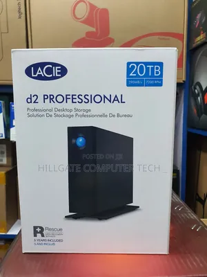 Lacie 20tb D2 Professional Harddrive