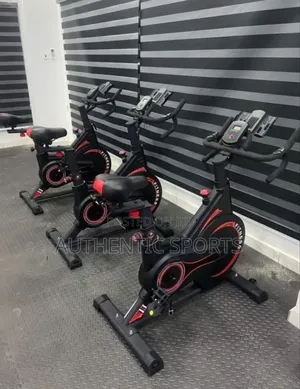 Semi Commercial Spinning Bike With a Displaying Metre