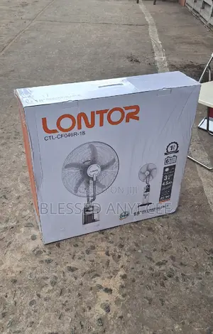Original Lontor Rechargeable Water Mist Fan(18"Inch) Copper