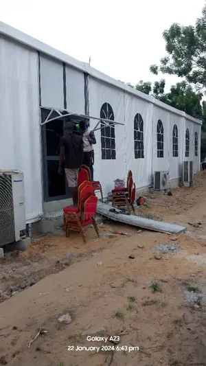 Heavy Duty Tent Construction