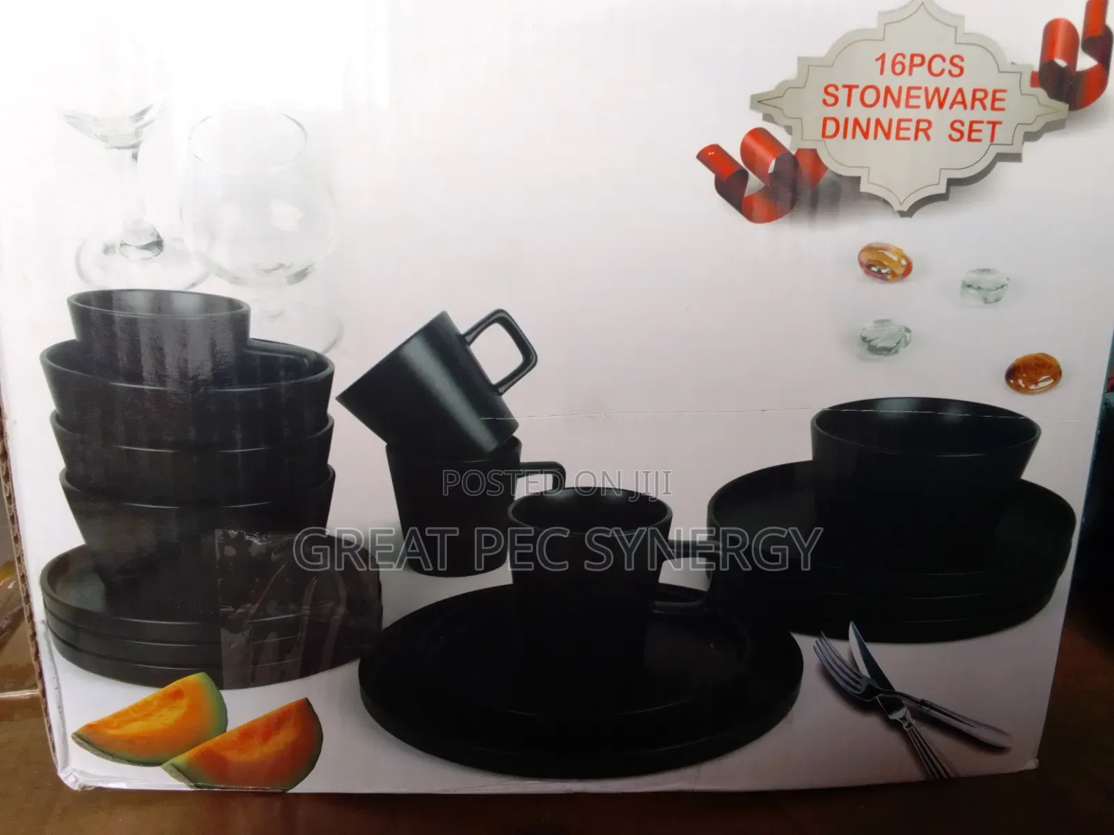 16pcs Stoneware Dinner Set