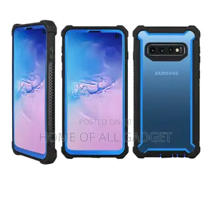 Galaxy S10 Plus Rugged Clear Case Full-Body