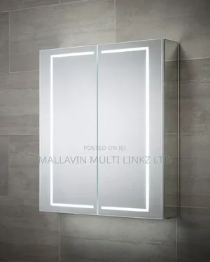 Double Door Mirror Cabinet
