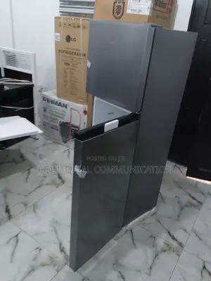 Compact Double Hisense Silver Refrigerator