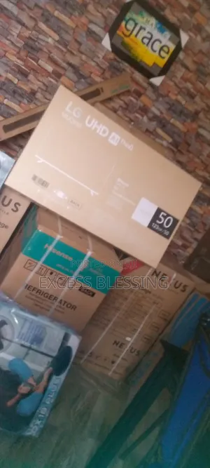 Lg Smart 50"Inches Frameless Tv 50q650 +Bluetooth And Wi_fi