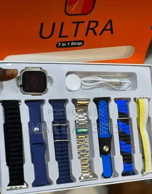 Ultra Classy New Ultra 7 in 1 Straps Smartwatch/Smart Watch