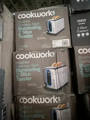 Cookworks 2 Slice Pop Up Toaster