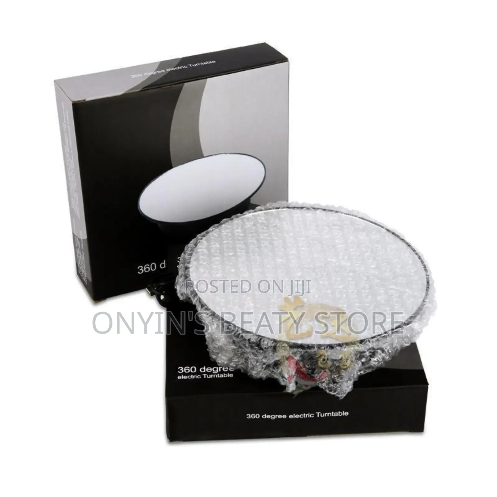 360 Mirror Turntable It Uses Light and Battery