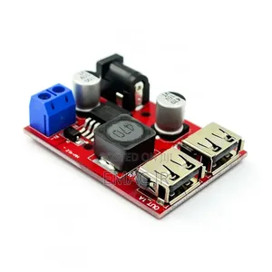 Lm 2596 Lm2596s Dual Usb Dc-Dc 9v- 36v to 5v 3a Step Down