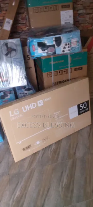 Lg Smart 50 Inches Frameless Tv+Netflix And Wi-fi _50qu50650