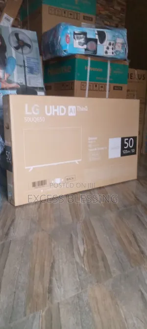 Introducing The New Quality 50" Lg Smart Tv+Wi-fi _50qu650