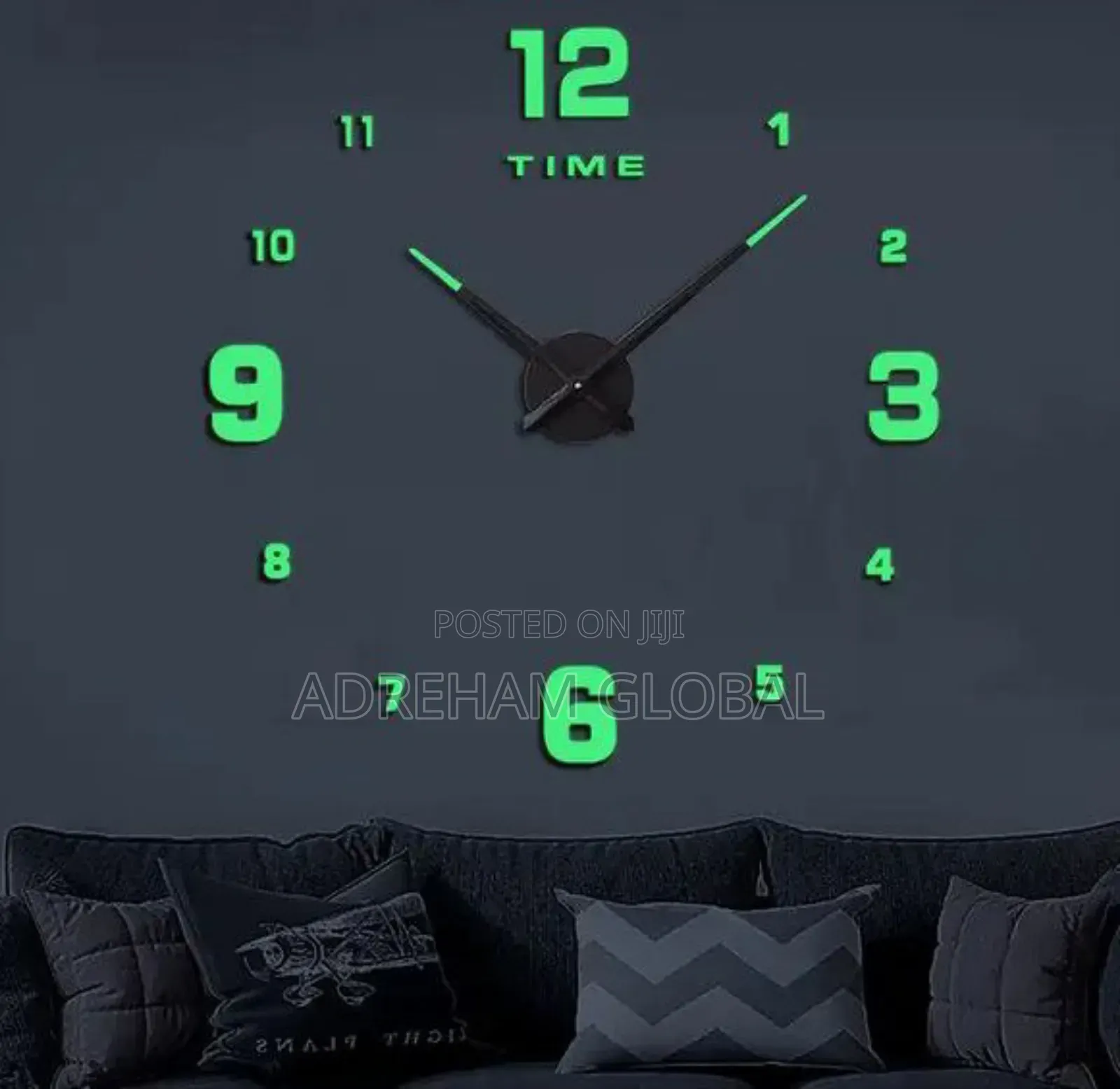 3d Diy Wall Clock
