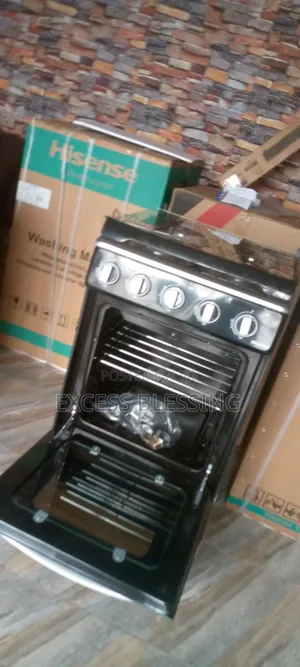 Standing Gas Cooker 50/50 4 Burners+ Oven _gcs_4gix