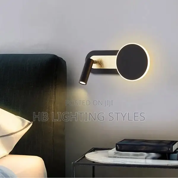 Black/ White Wall Lights for Bedside