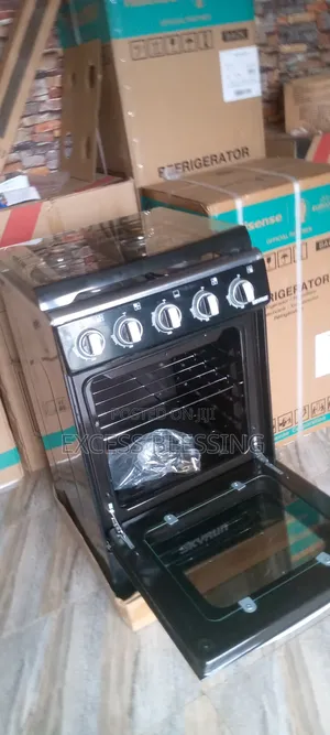 Skyrun Gcs_4gix 50/50 4 Burners Gas Cooker+ Oven