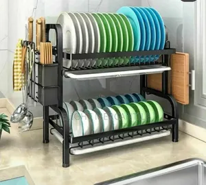 Double Layers Dish Rack