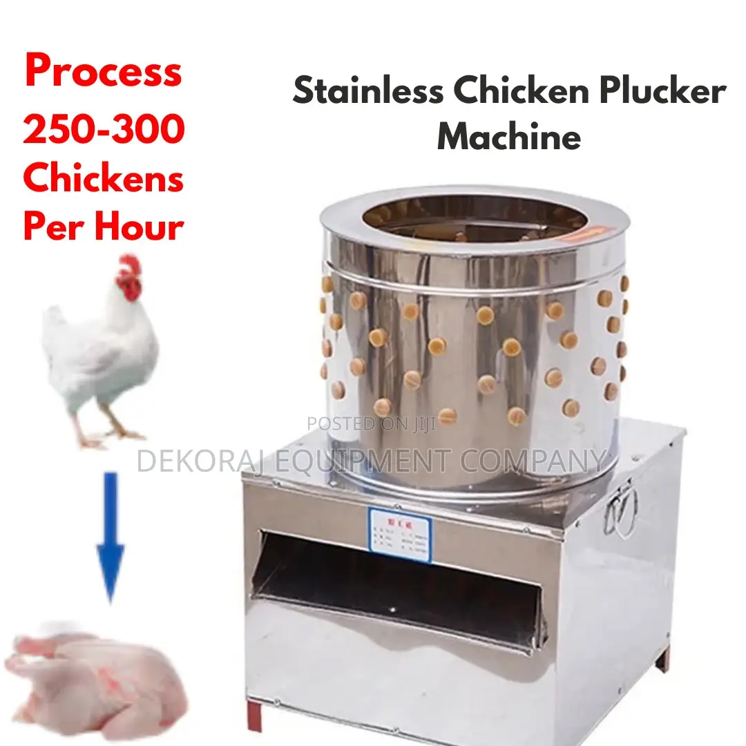 Efficient Chicken Plucker Machine For Quick Processing