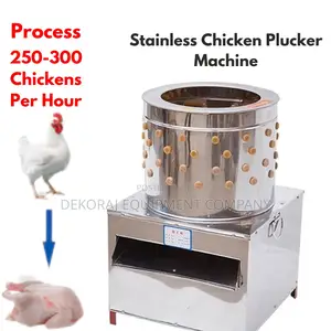 Efficient Chicken Plucker Machine For Quick Processing
