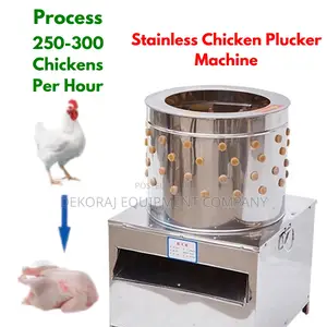 Easy Maintenance 250-300 Per Hour Chicken Plucker Machine