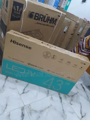 Hisense 43" A5series TV + Free Wall Bracket