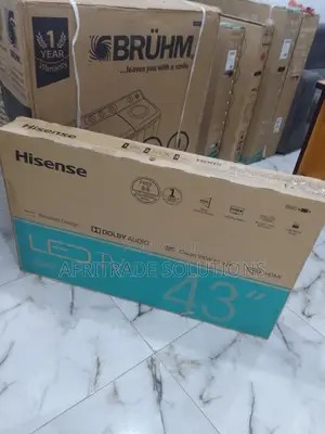 Hisense 43" LED TV A5series With 1 Year Warranty