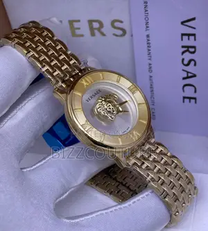 Original Versace Lady Gold Chain Watch Is Available