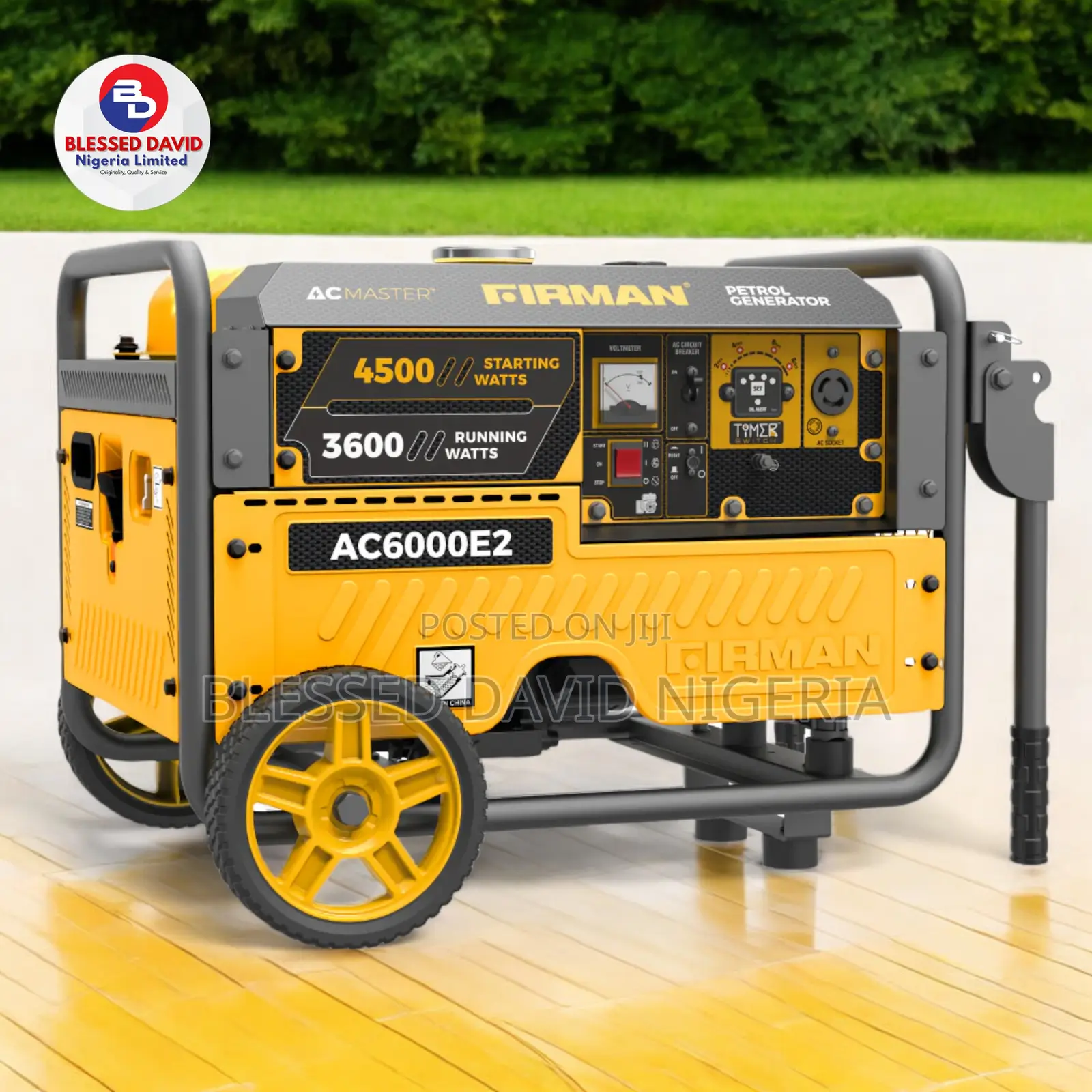 Firman Ac Master Ac6000e2, 4.5kva (3600w) Timer Generator