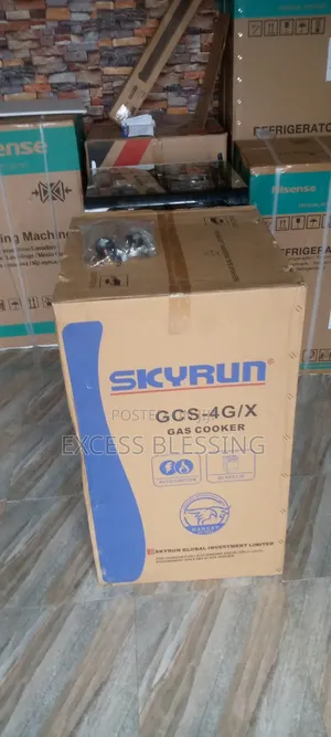 Introducing the New Skyrun 50/50 Gas Cooker-GCS-4gix