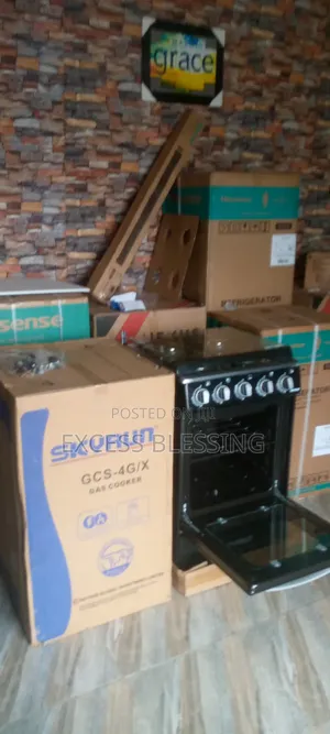 New In Quality 50/50 Standing Gas+ Oven-gcs-4gix