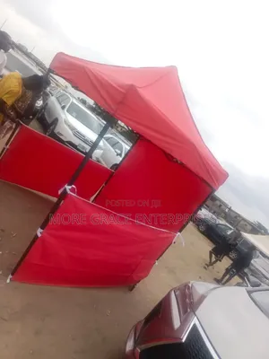 Imported Foldable Gazebo With 3 Side Walls 6*6 Feet