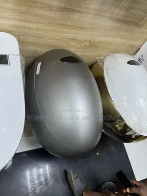 Gray England Egg Smart WC With Pan Connector