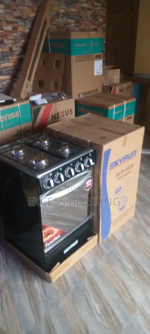 Brand New Quality 50/50 Skyrun Gas Cooker+ Oven _Gcs_4gix