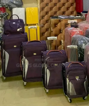 Luxury Classy Purple Color Travel Bag Set