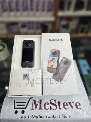 Insta360 X3 Action Camera With 2 Extended Selfie Stick