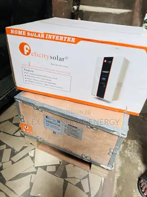 10kwh 51.2volt Felicty Lithium Battery and 7.5kva Inverter