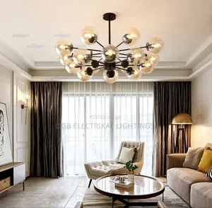 Nordic Living Room Led Chandelier