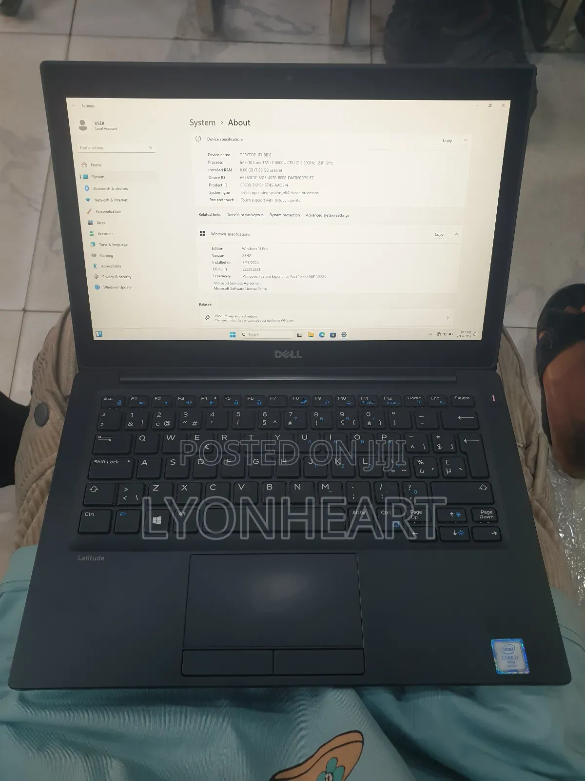 Foreign Laptops