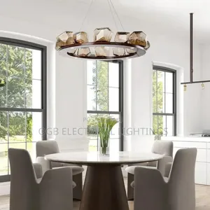 Postmodern Ring Led Chandelier