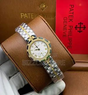 Original PATEK PHILIPPE Geneve Silver Chain Watch in Store