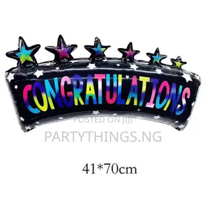 Congratulations Banner Balloon